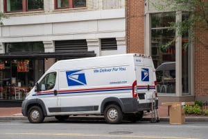 What to Do if You’re in a Crash with a Post Office Truck
